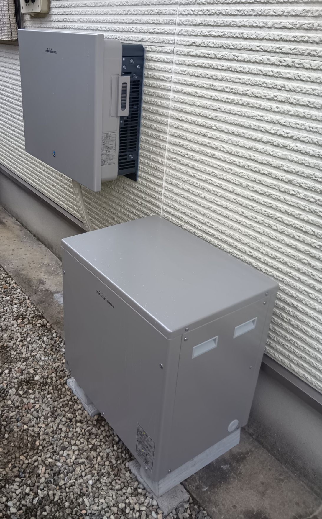 ニチコン 蓄電システム設置完工