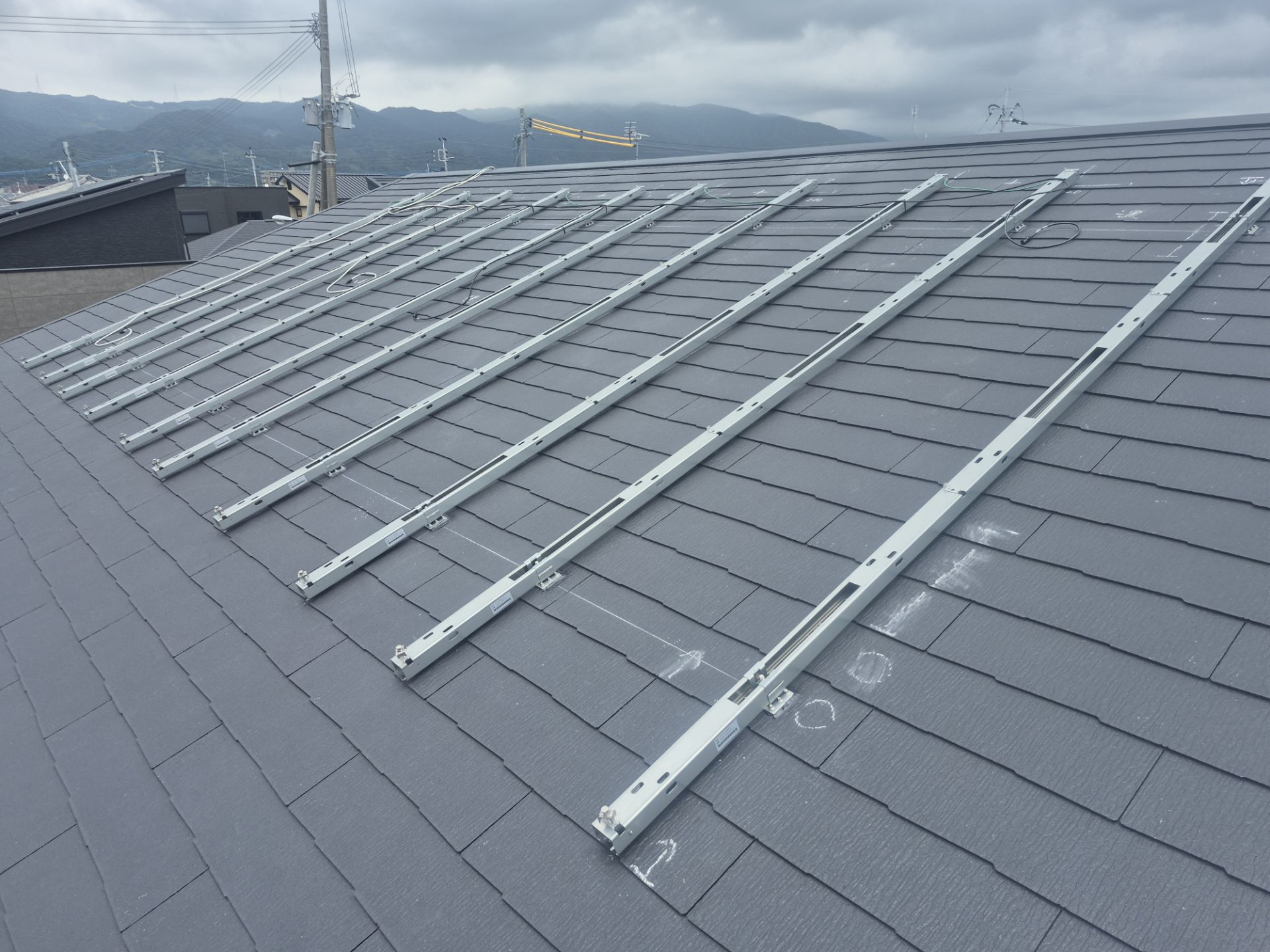 長州産業 太陽光発電システム設置完工