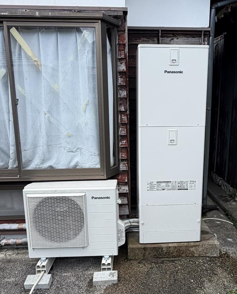 パナソニック　エコキュート取替完工