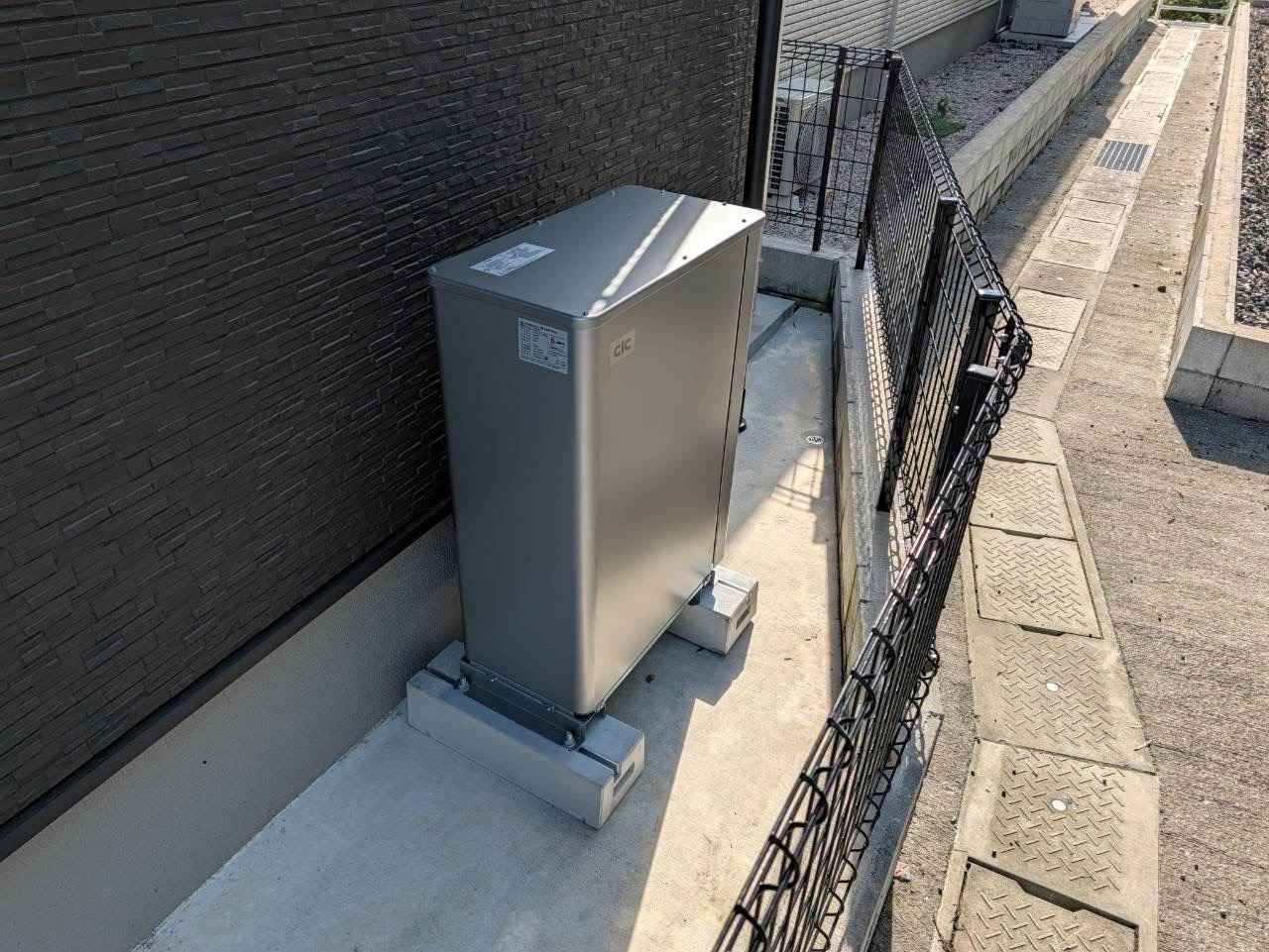 長州産業蓄電システム設置完工