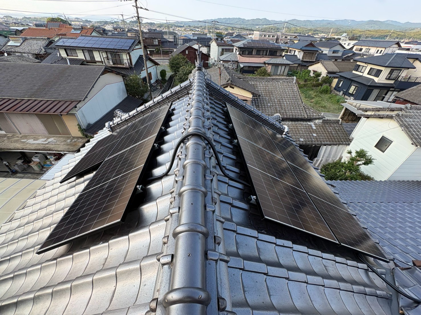 長州産業　蓄電システム設置完工