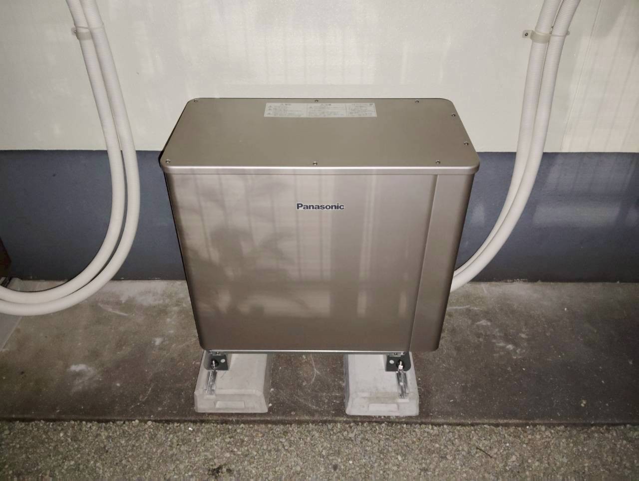 パナソニック パワーステーション蓄電池設置完工