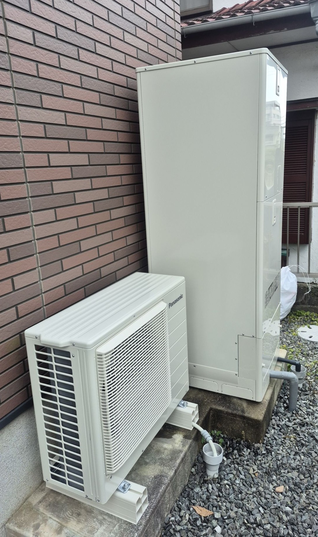 パナソニック　エコキュート取替完工