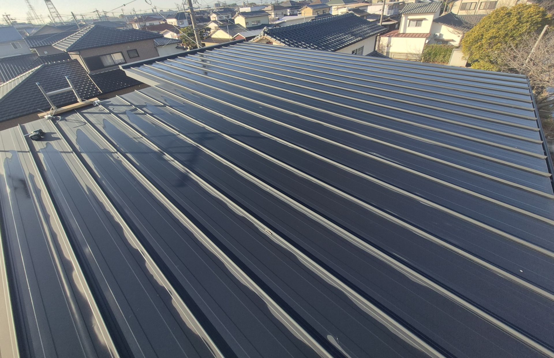 長州産業　太陽光発電システム設置完工