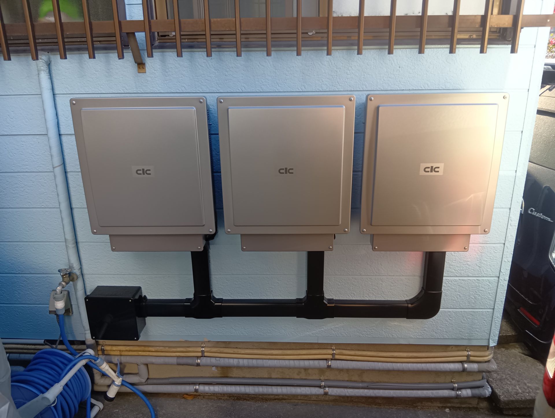 長州産業　蓄電システム設置完工