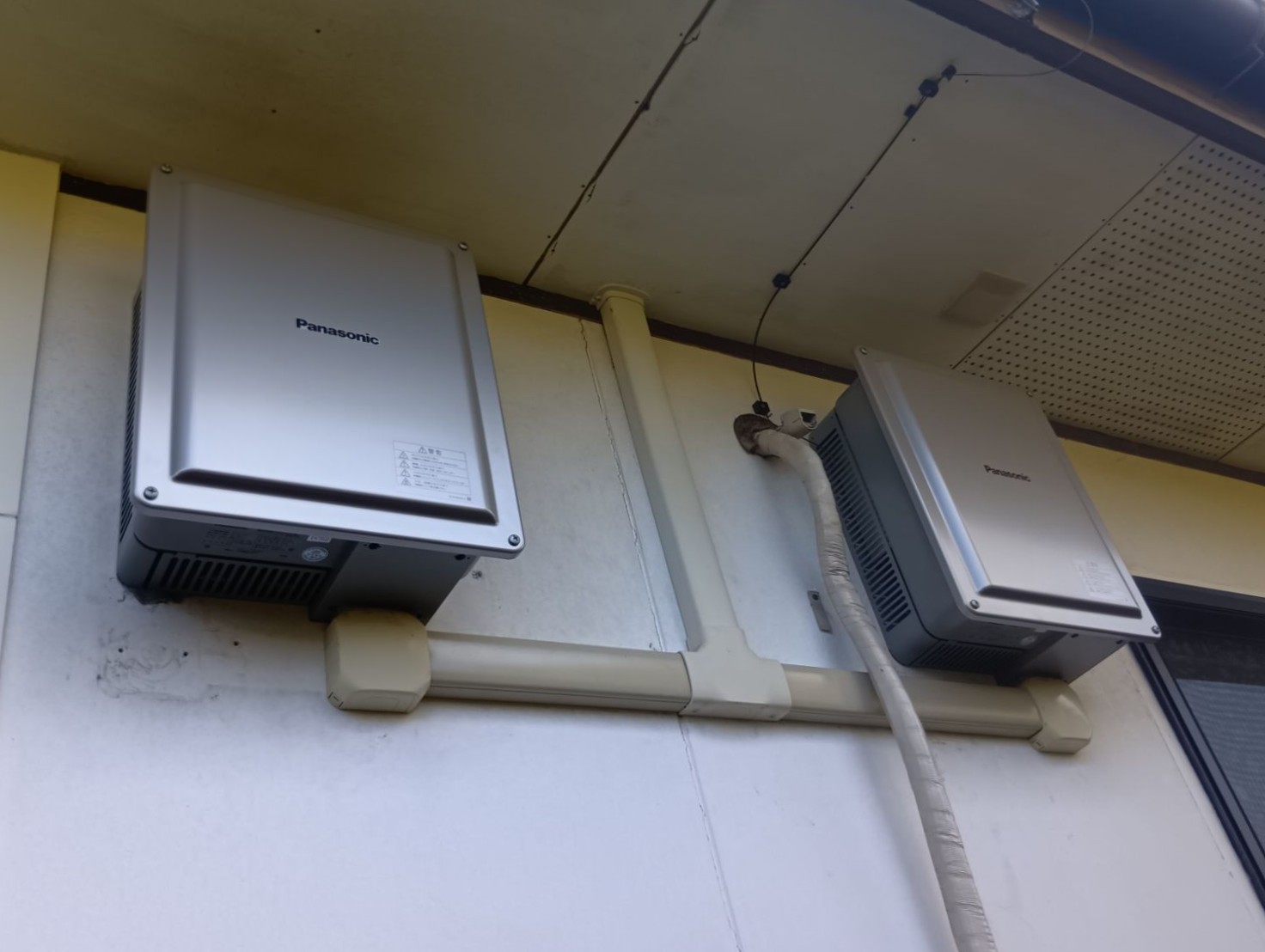 パナソニック　パワーコンディショナ取替工事