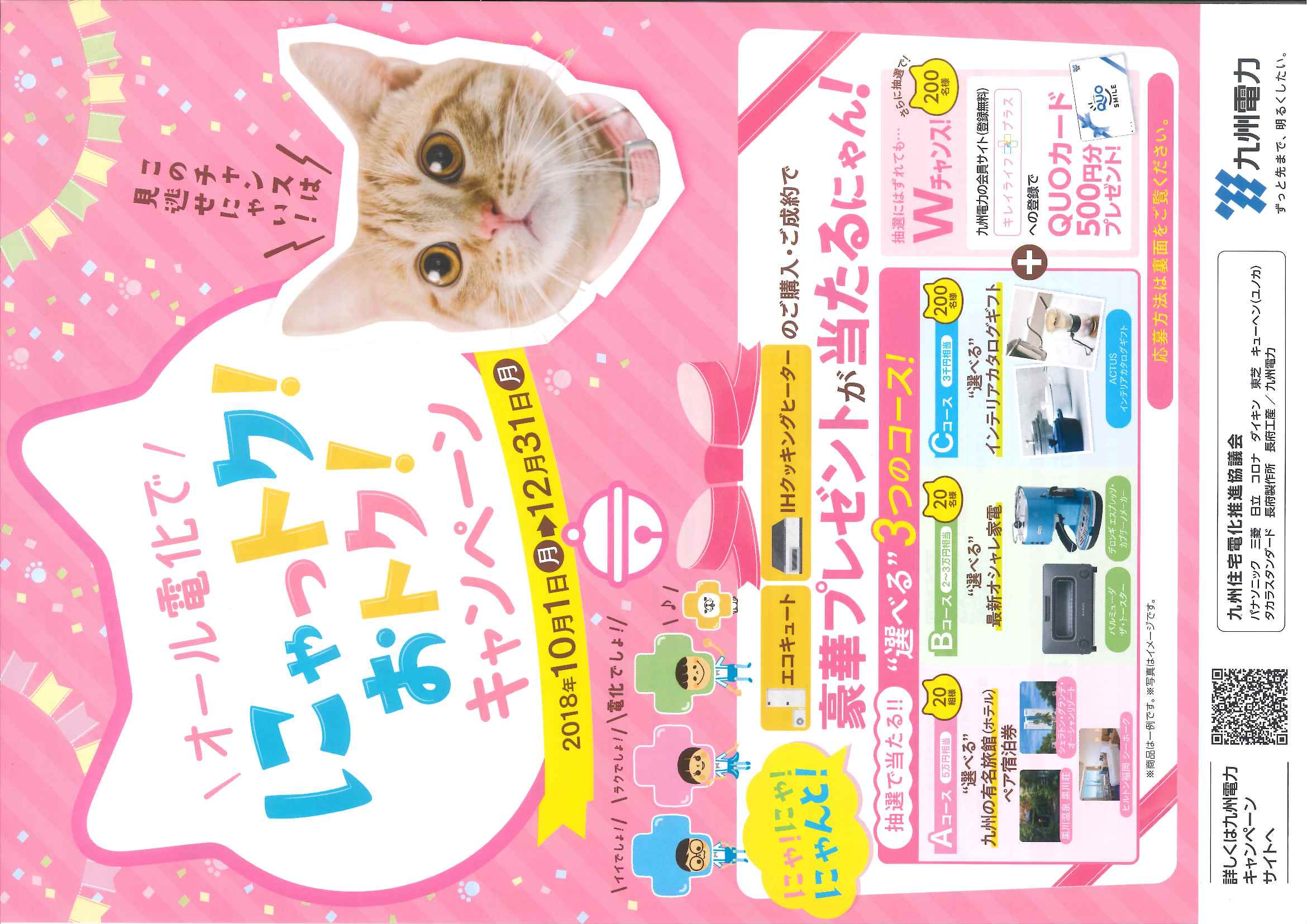 にゃっトク　キャンペーン　ヾ(ΦωΦ)/