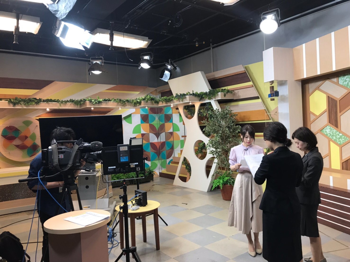 初めてのテレビ収録