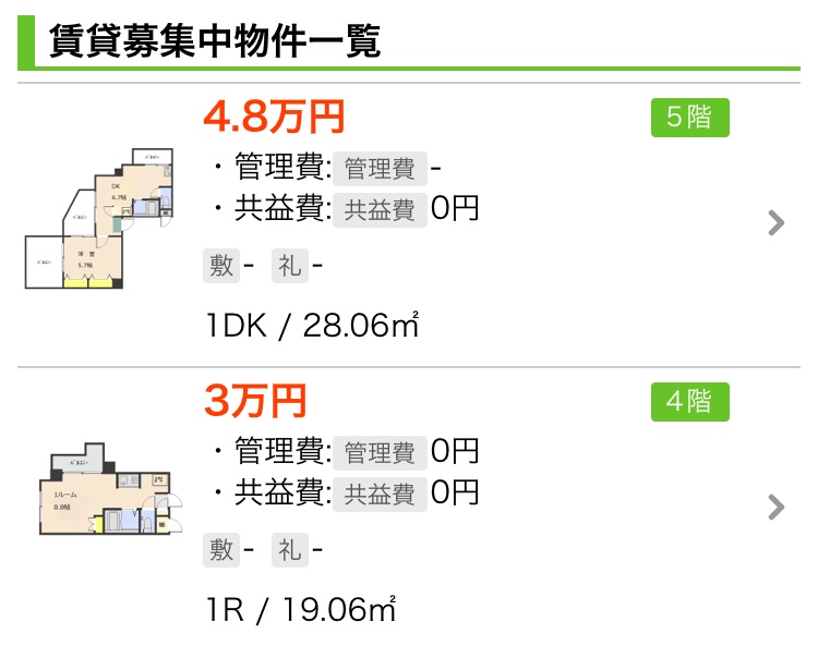 物件情報
