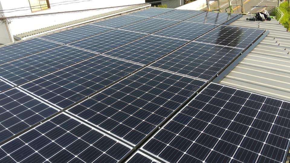 ☀太陽光発電システム完工☀