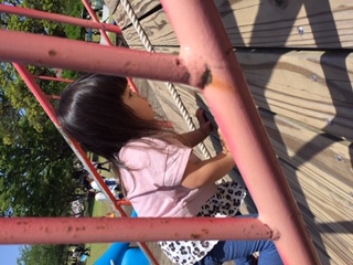 家族で公園😆