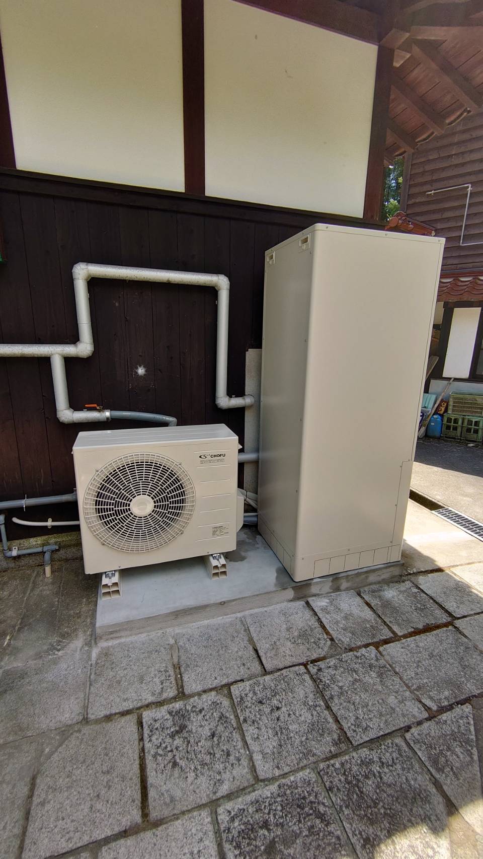 ガス給湯器からエコキュート