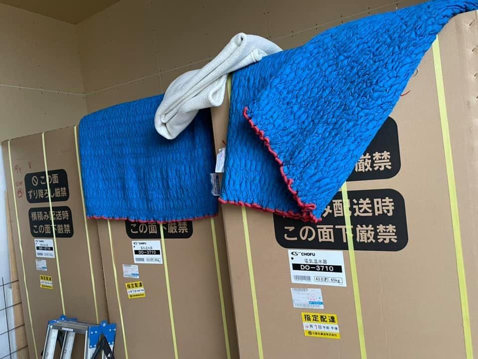 エコキュート・電気温水器の大量納品
