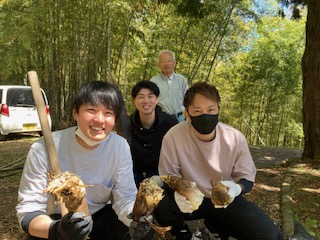 タケノコ掘＆BBQ🍖