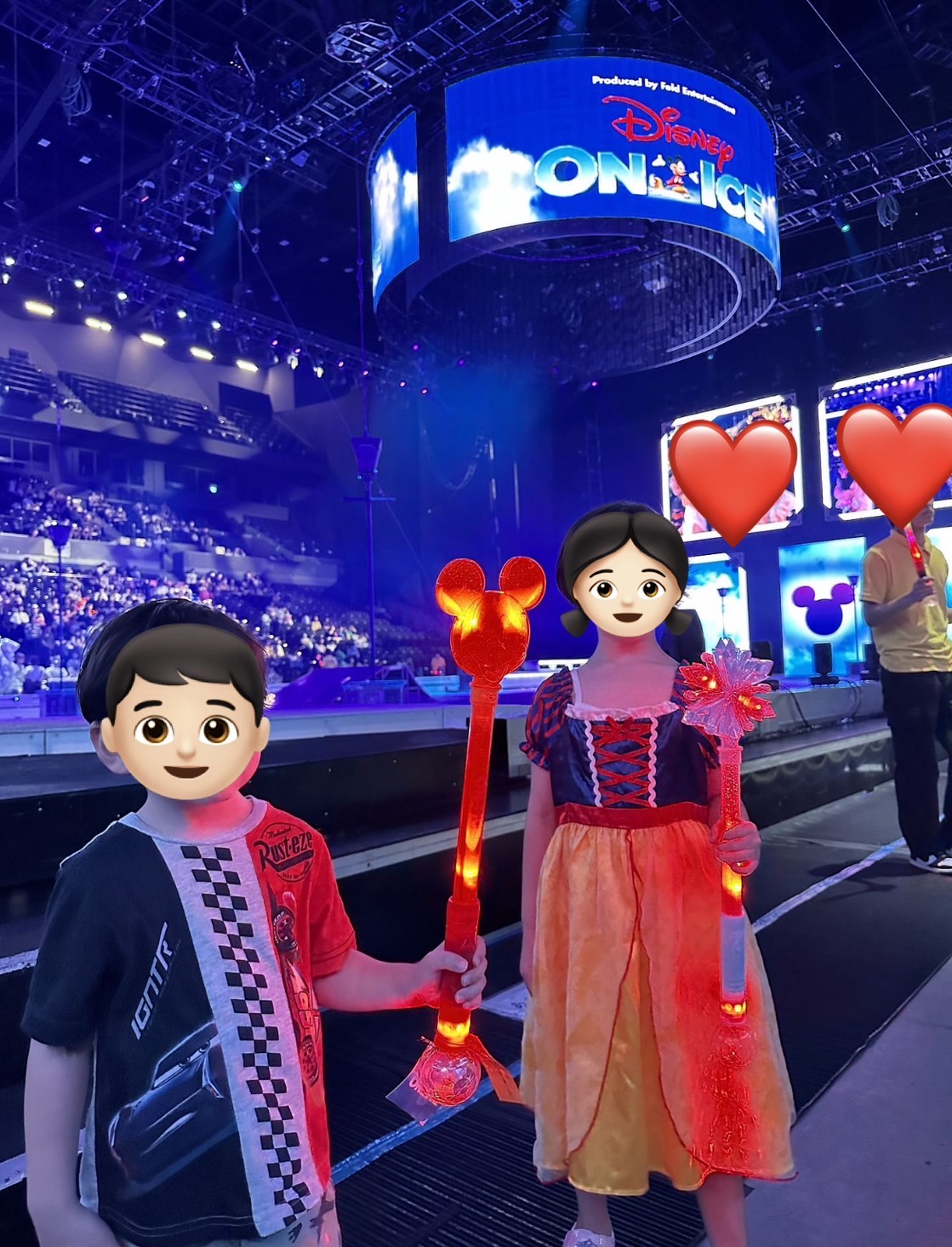 ディズニーオンアイス❄️