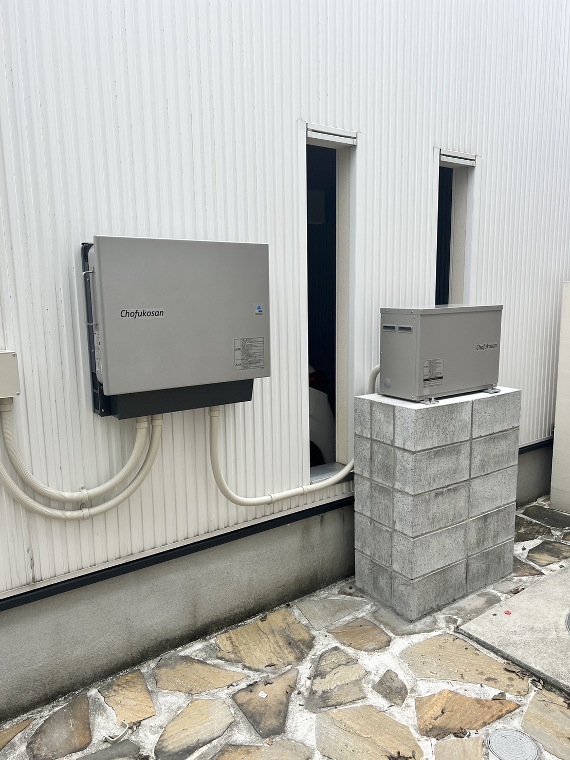 蓄電池＋太陽光発電パネル設置工事