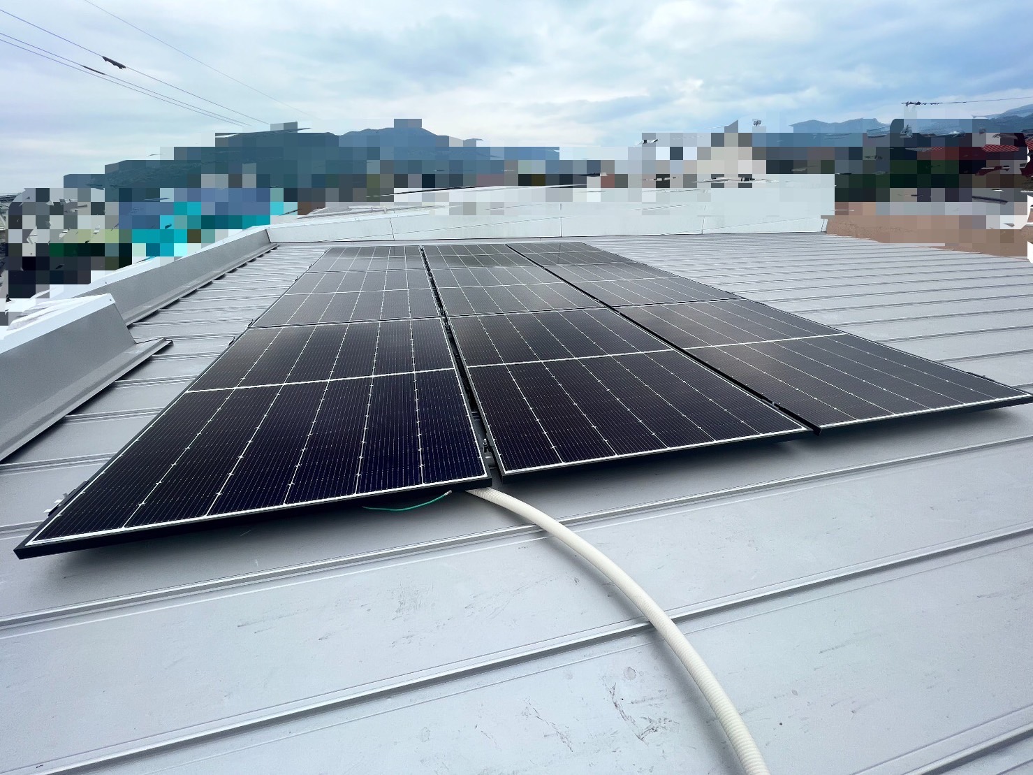 蓄電池＋太陽光発電パネル設置工事