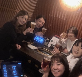 ☆歓迎会で女子会開催☆
