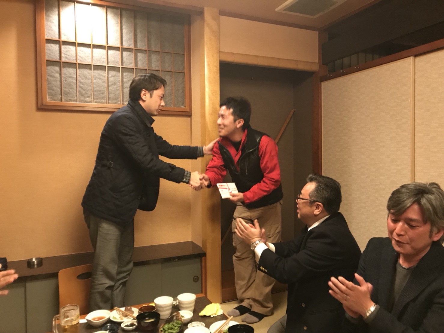 中間決算感謝の集い