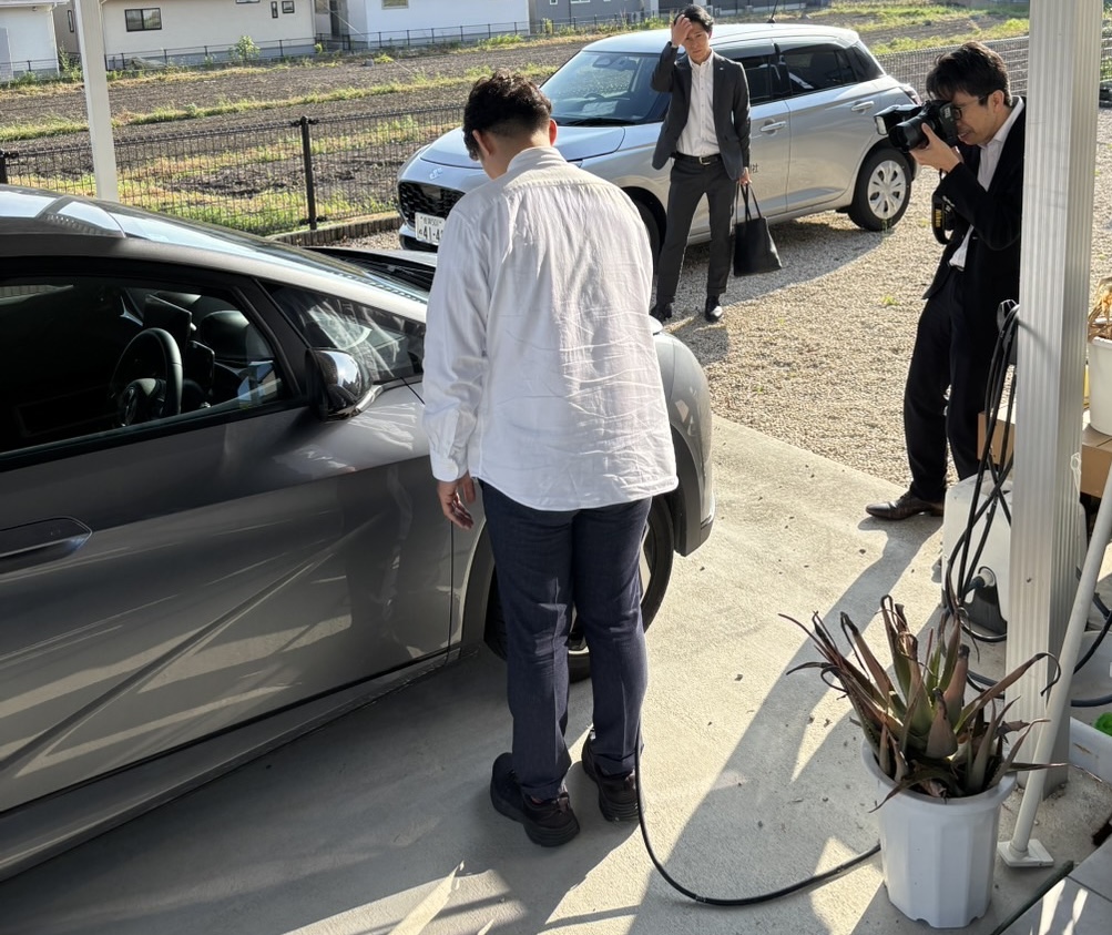 佐賀新聞社取材